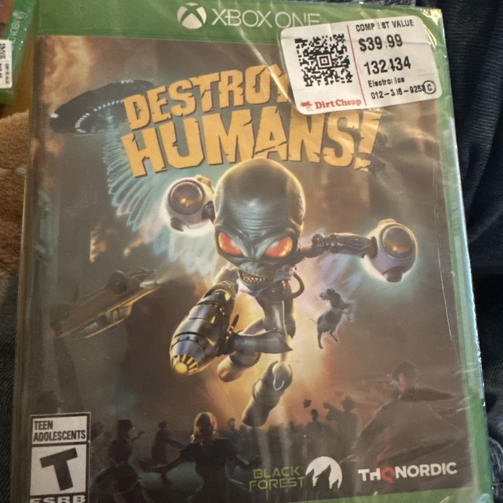 Destroy All Humans! Microsoft Xbox One New Sealed THQ Nordic Action Adventure